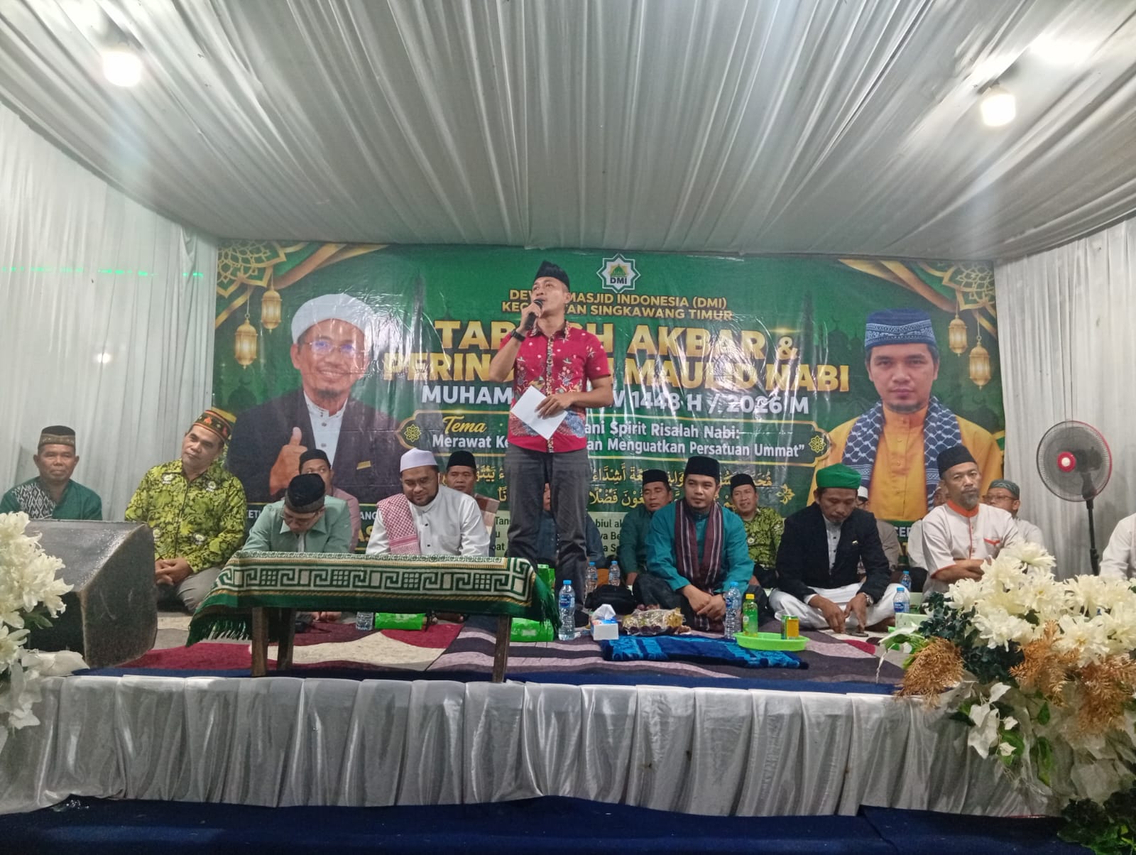 ACARA TABLIGH AKBAR MAULID NABI   MUHAMMAD SHALLALLAHU 'ALAIHI WA SALLAM  DI MASJID AT TAQWA SELUANG    KELURAHAN MAYASOPA